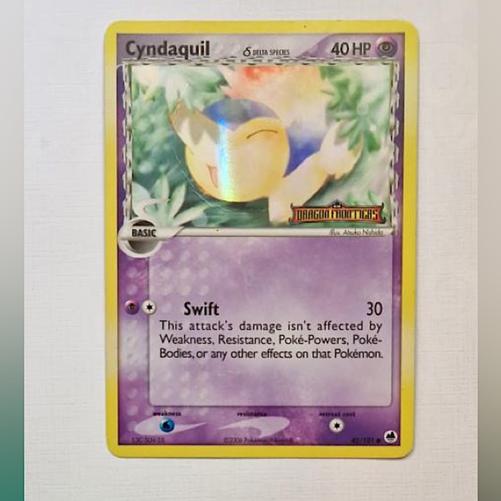 Pokémon Card “Cyndaquil”